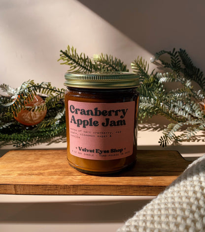 Cranberry Apple Jam Soy Candle