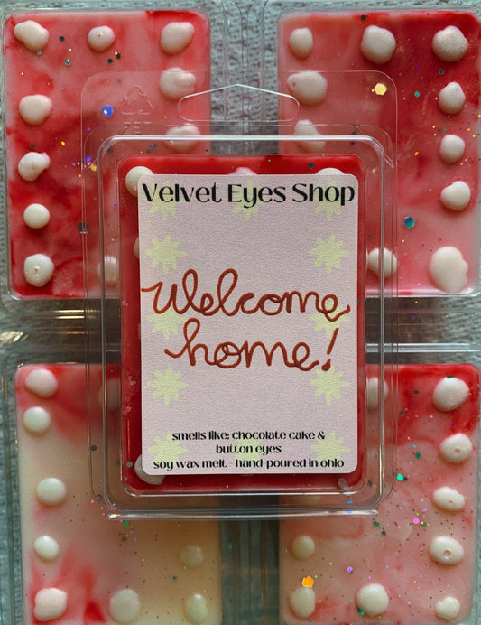 Welcome Home Cake Wax Melt - Coraline Inspired