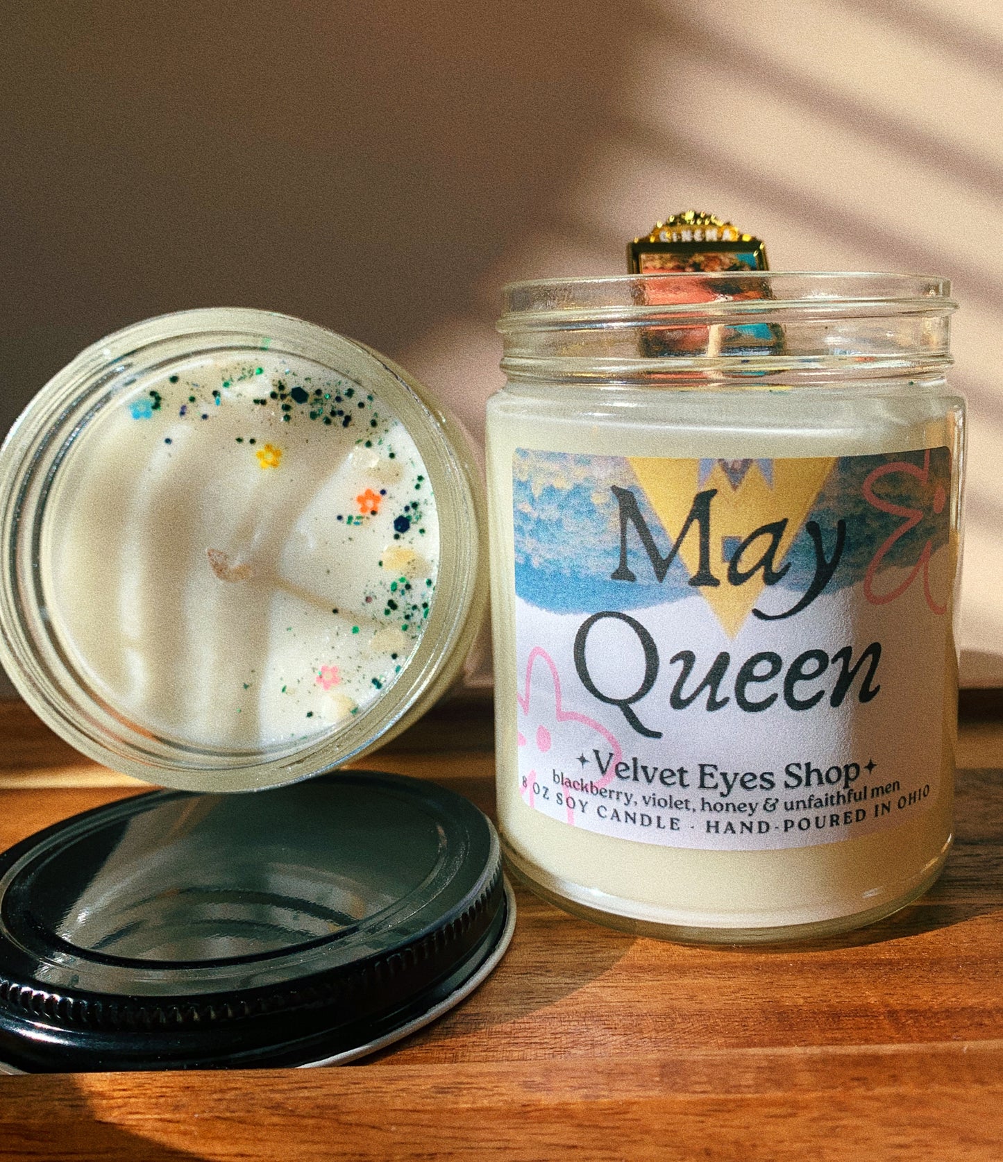 May Queen Candle - Midsommar Inspired