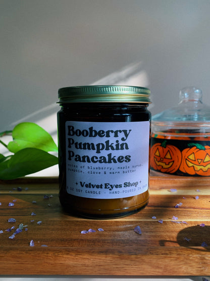 Booberry Pumpkin Pancakes Soy Candle