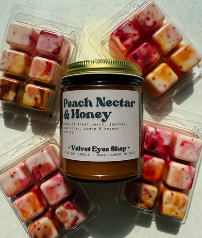 Peach Nectar & Honey Soy Candle
