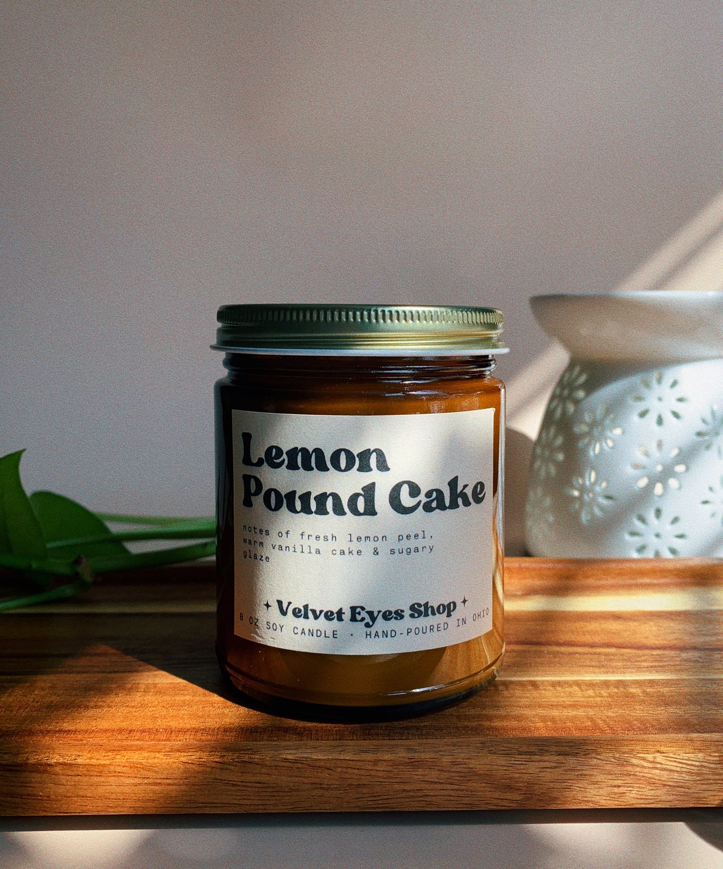 Lemon Pound Cake Soy Candle