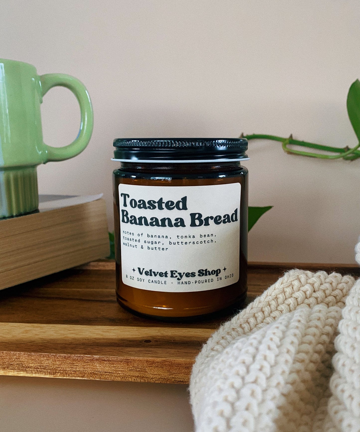 Toasted Banana Bread Soy Candle