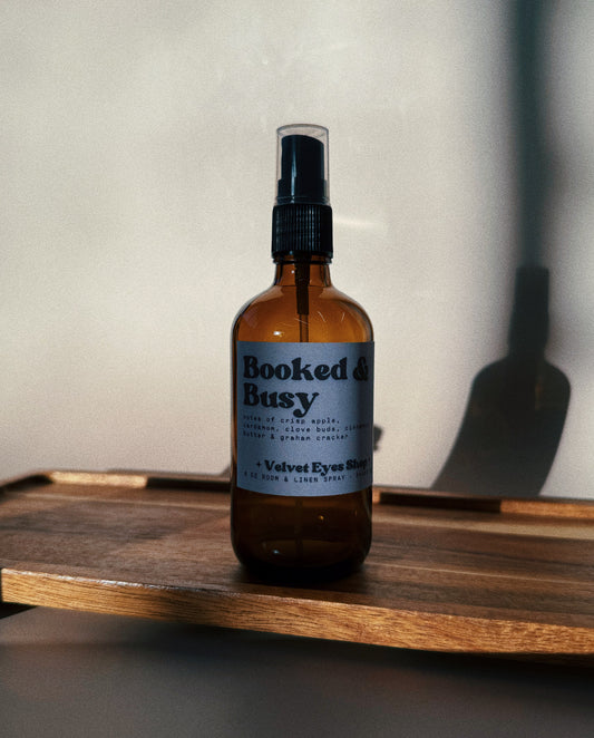 Booked & Busy Room & Linen Spray