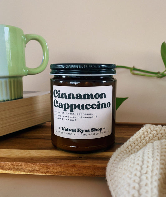 Cinnamon Cappuccino Soy Candle