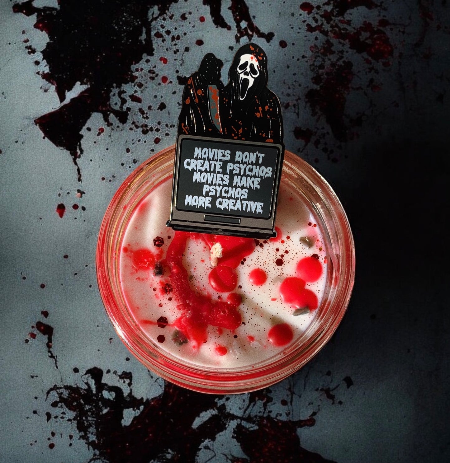 Ghostface Candle - Scream Inspired