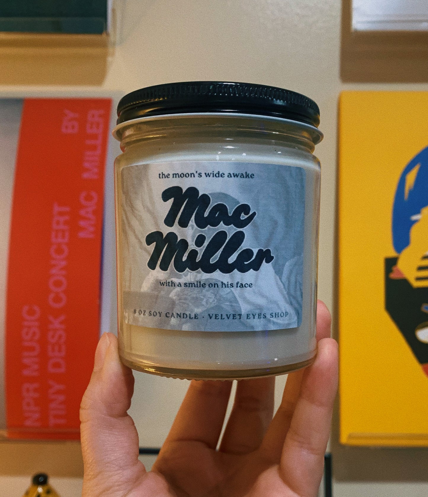 The Moon's Wide Awake - Mac Miller Inspired Candle / Wax Melt