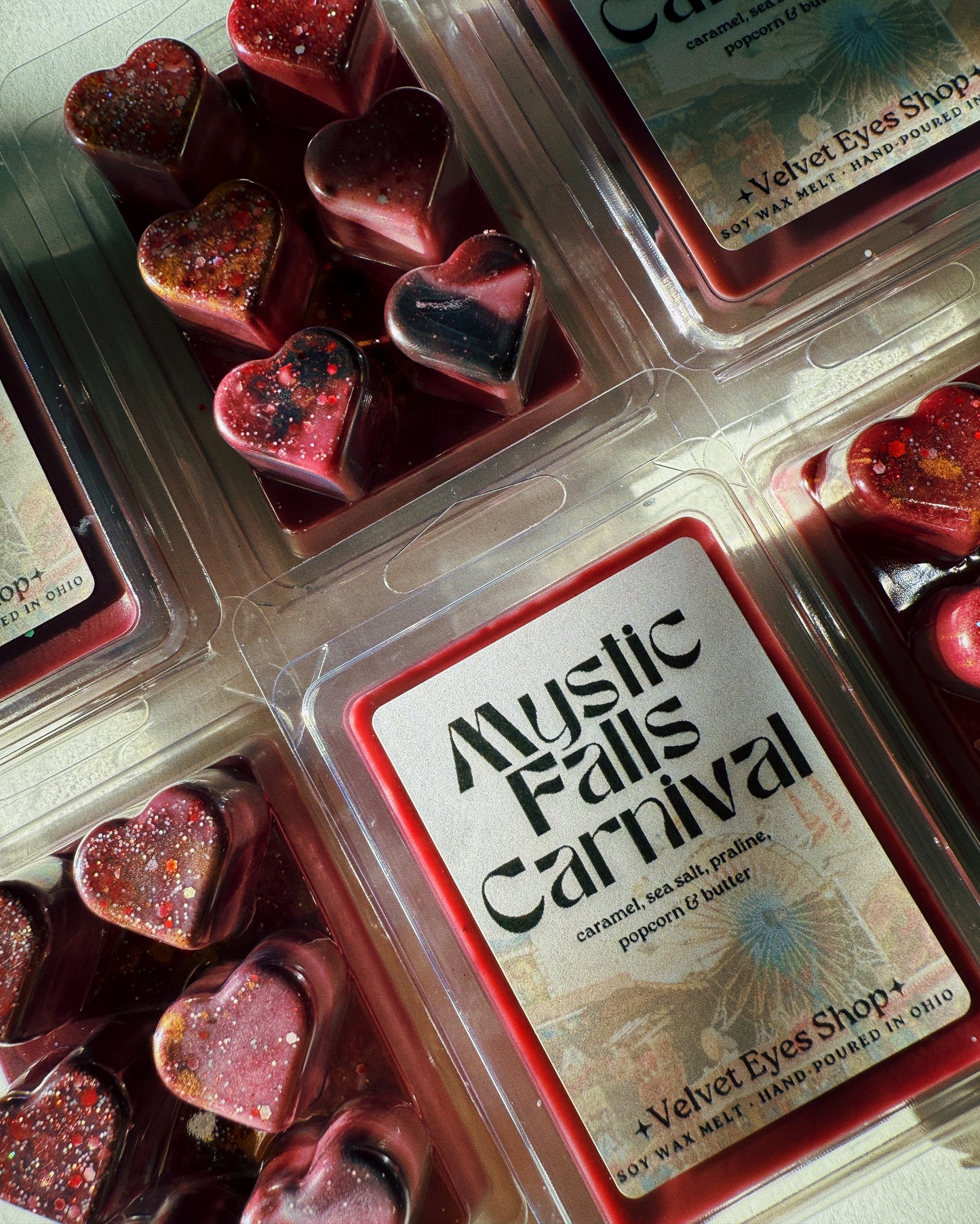 The Salvatores' Legacy / Mystic Falls Carnival / Prison World Pancakes Wax Melts - Vampire Diaries Inspired Set
