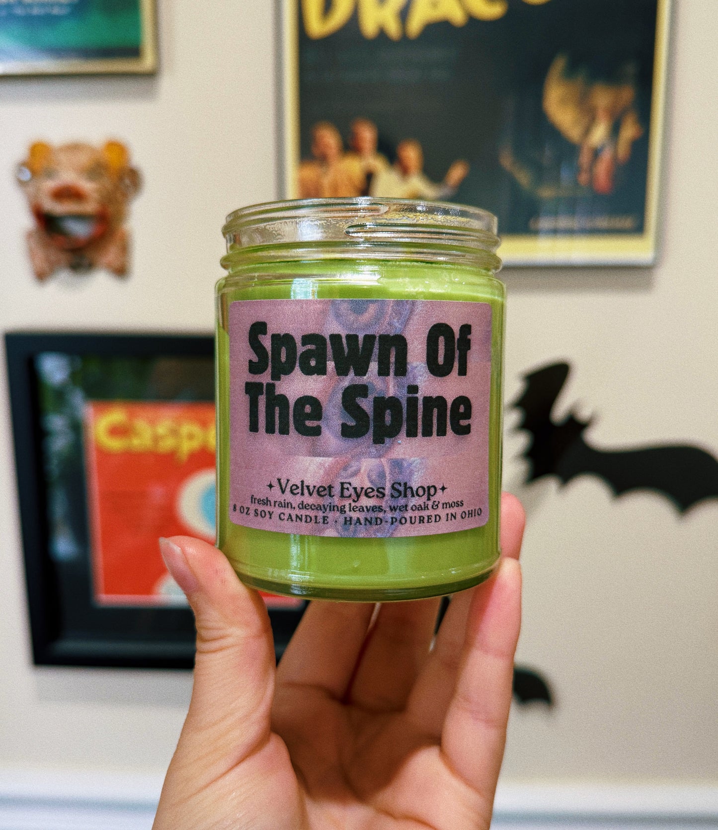 Spawn of the Spine Soy Candle - The Substance Inspired