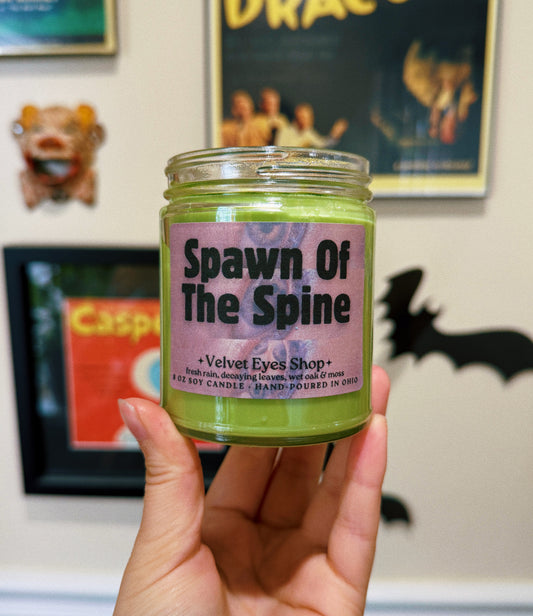 Spawn of the Spine Soy Candle - The Substance Inspired
