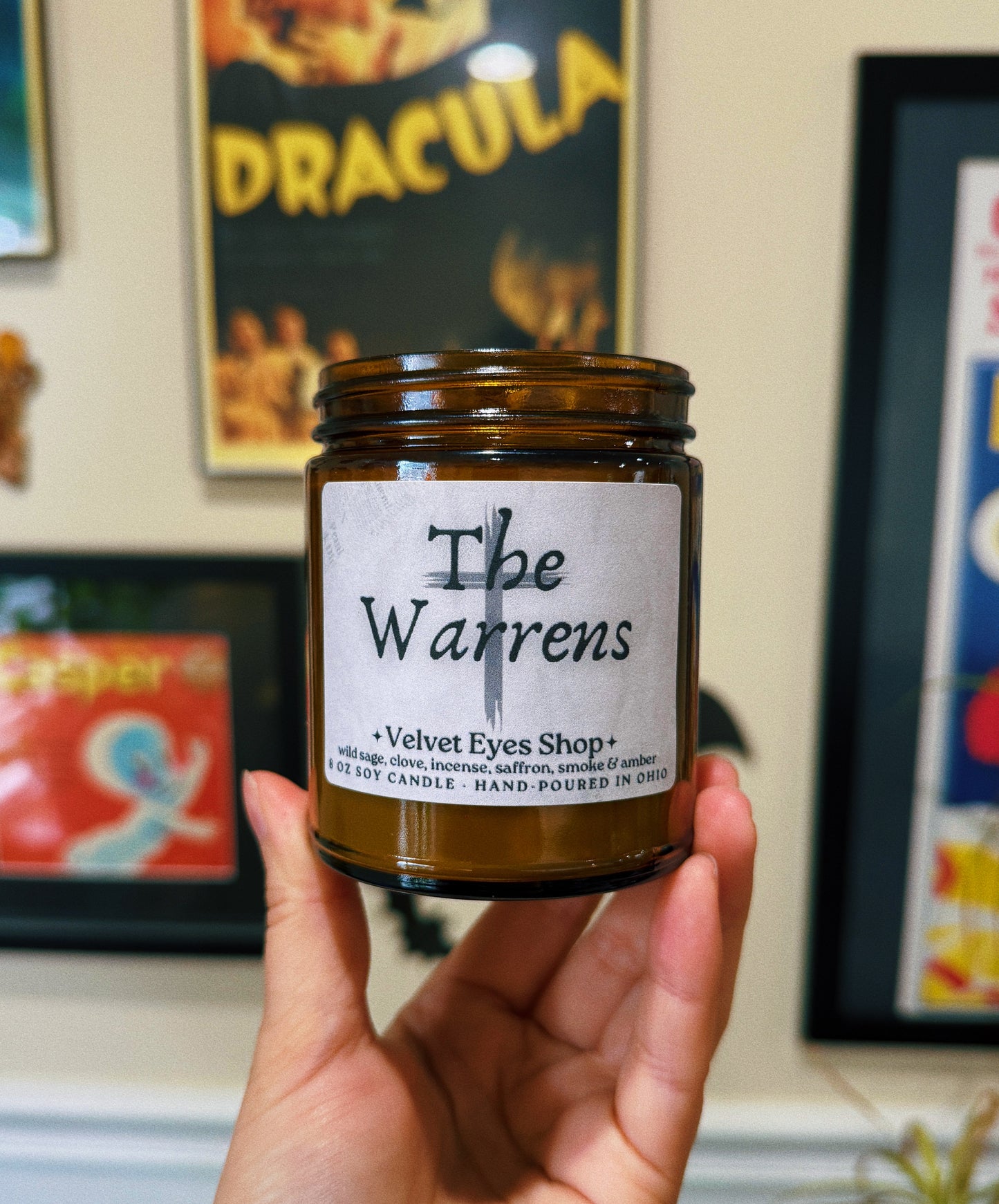 The Warrens Soy Candle - Conjuring Inspired