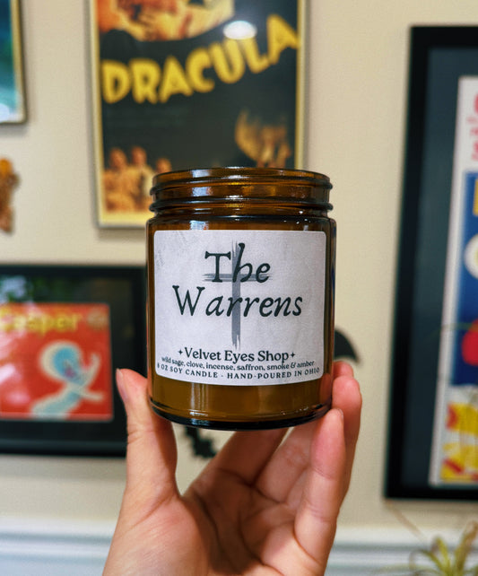 The Warrens Soy Candle - Conjuring Inspired