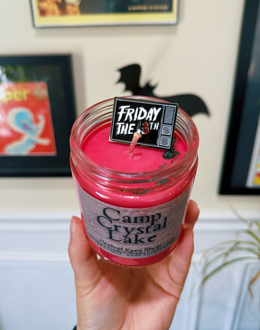 Camp Crystal Lake Candle - Friday The 13th Inspired