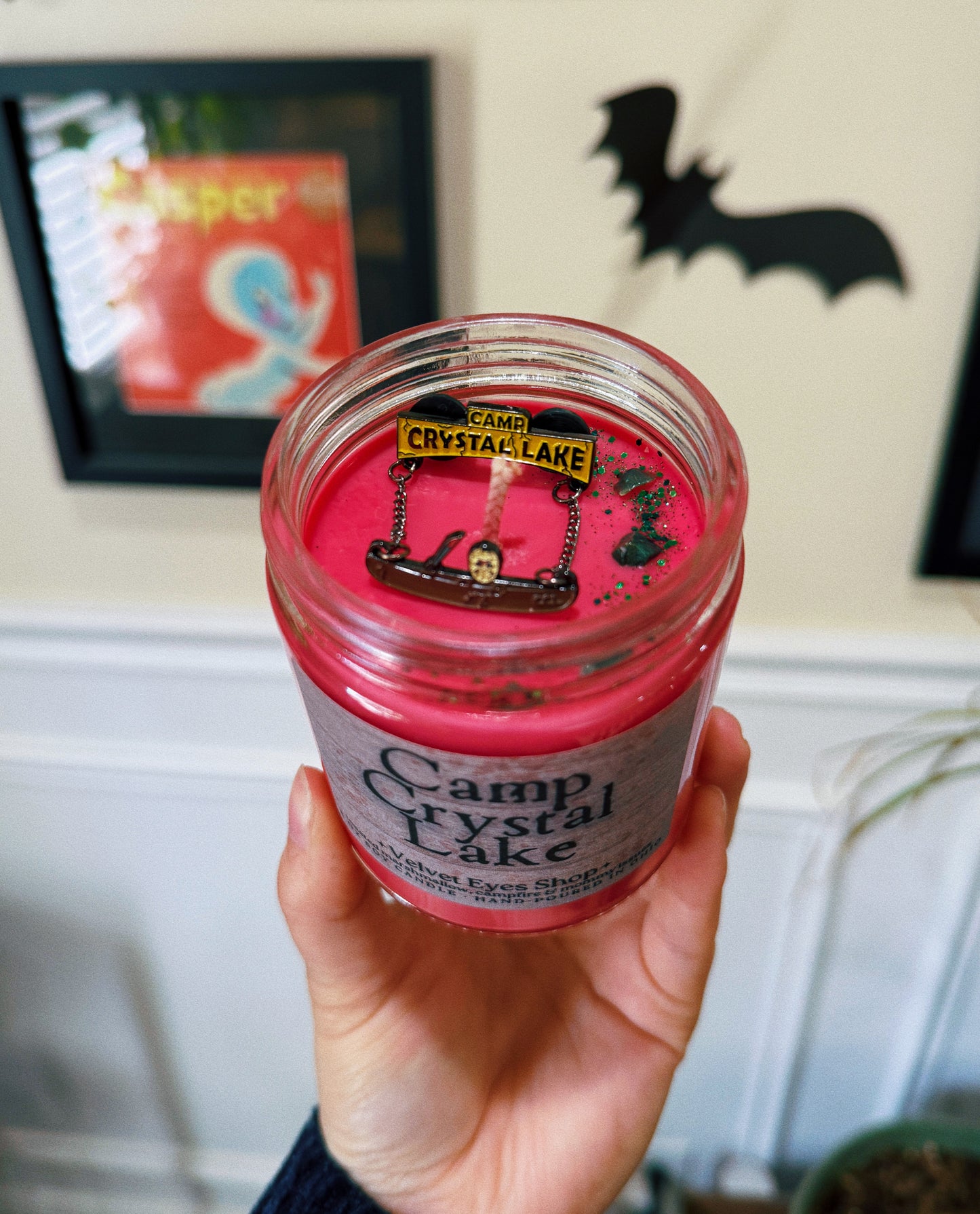 Camp Crystal Lake Candle - Friday The 13th Inspired