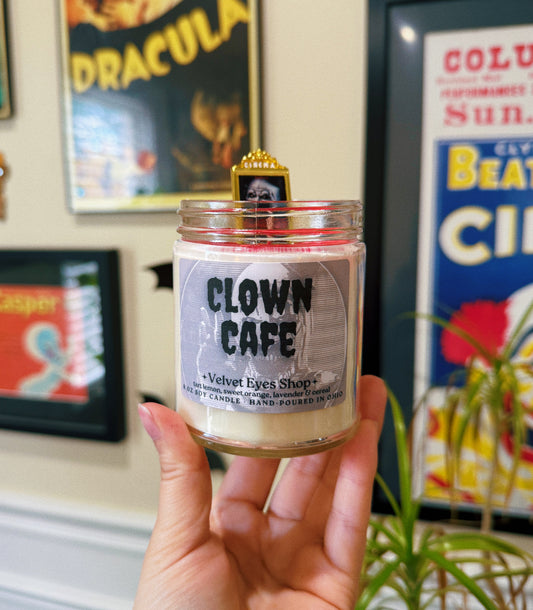 Clown Cafe Soy Candle - Terrifier Inspired