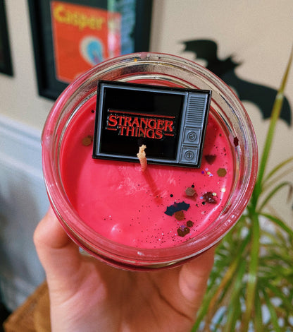 Welcome To Hawkins Candle - Stranger Things Inspired