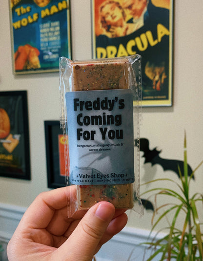 Freddy's Coming For You Wax Melt - Nightmare On Elm St Inspired