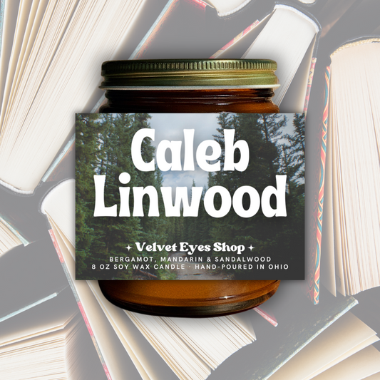 Caleb Linwood - Book Boyfriend Candle