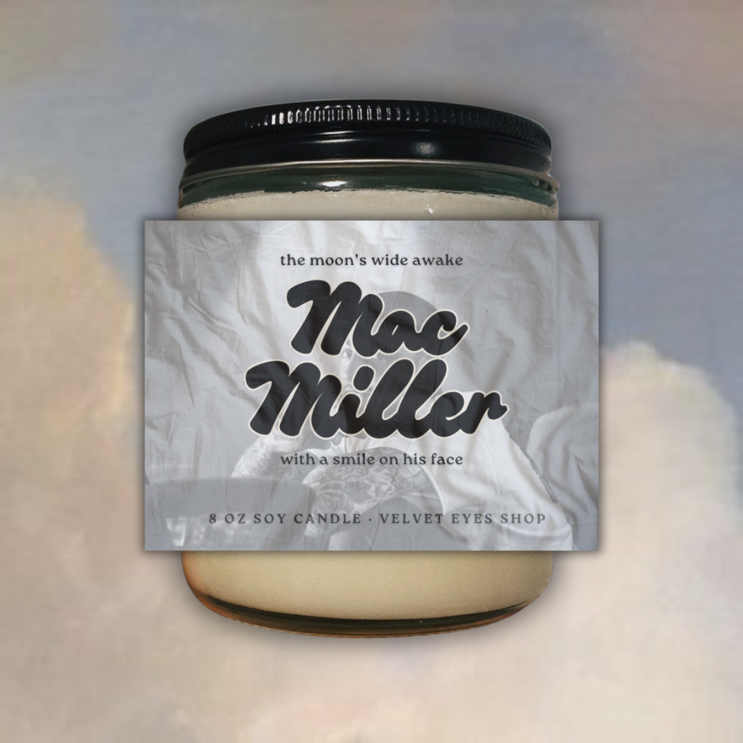 The Moon's Wide Awake - Mac Miller Inspired Candle / Wax Melt