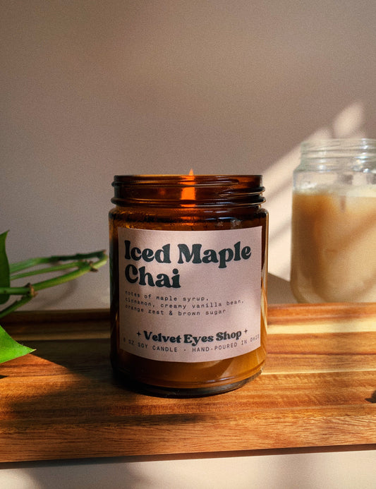 Iced Maple Chai Soy Candle