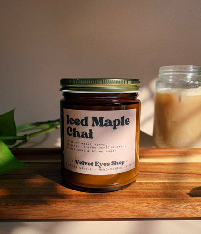 Iced Maple Chai Soy Candle