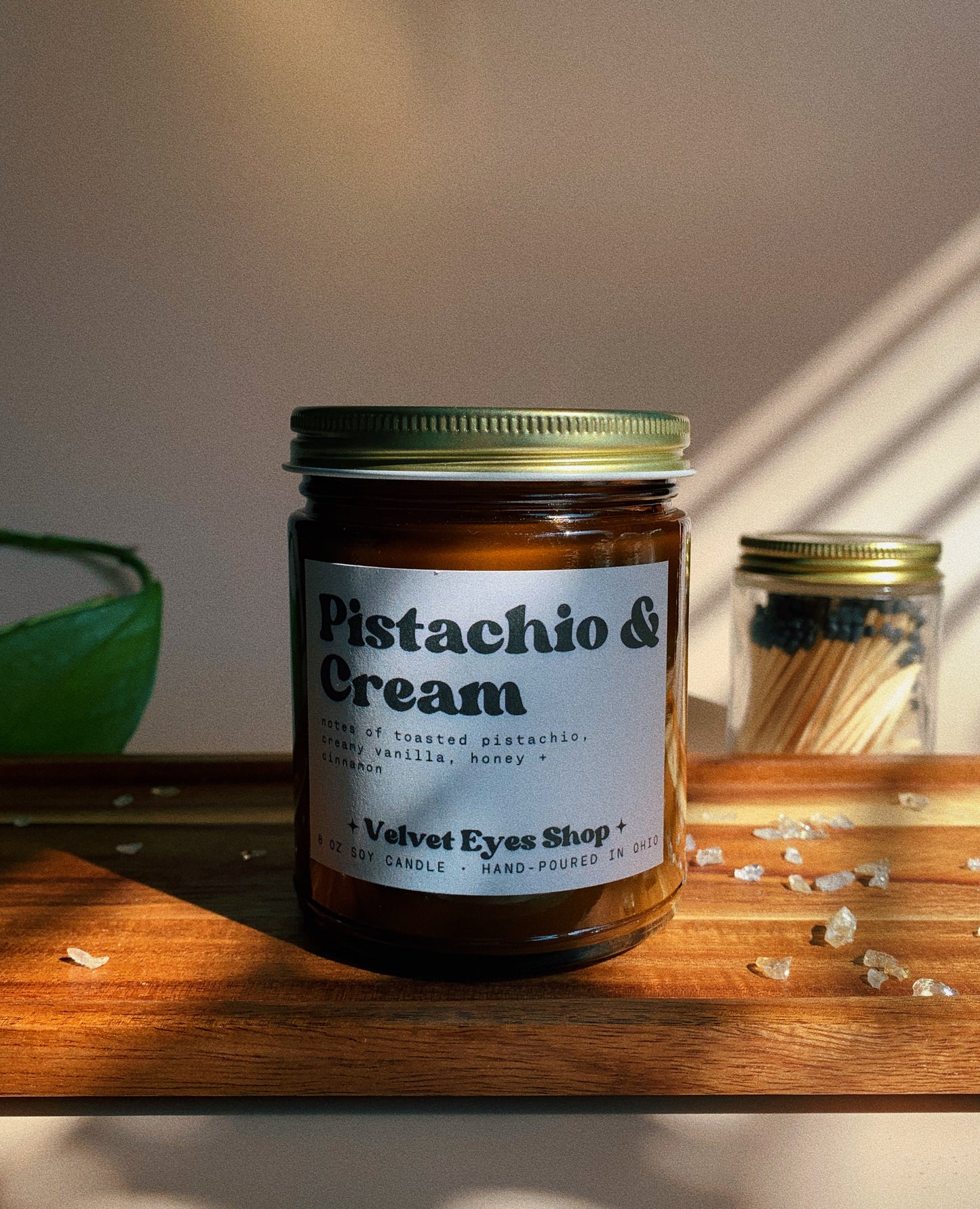 Pistachio & Cream Soy Candle